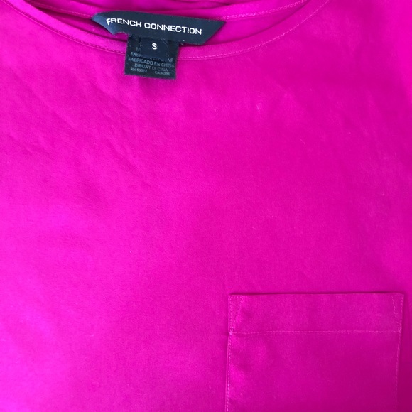 French Connection Fuschia Top - Picture 3 of 3